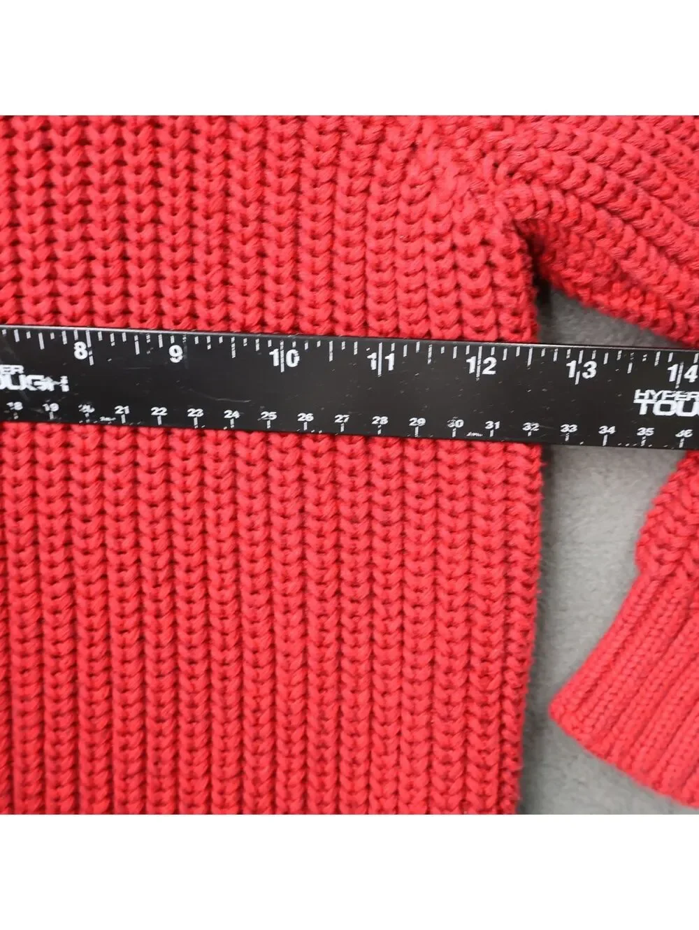 Old Navy Red Knit Sweater with Button Collar, Size 5T